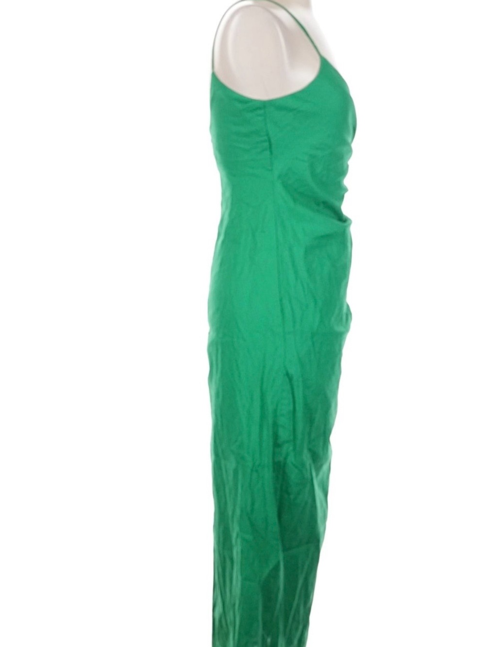 Zara Emerald Green Spaghetti-Strap Maxi Dress - Picture 3 of 6